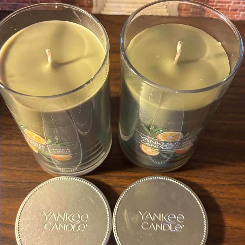 Yankee Candle Sage & Citrus Medium Duo! - Picture 3 of 4